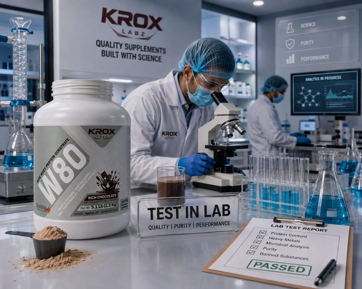 KROX LABZ laboratory quality testing