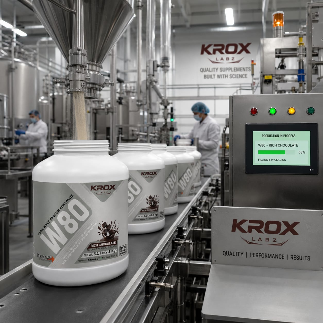 KROX LABZ production line
